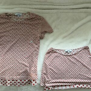 Miaou Red Polka Dot set